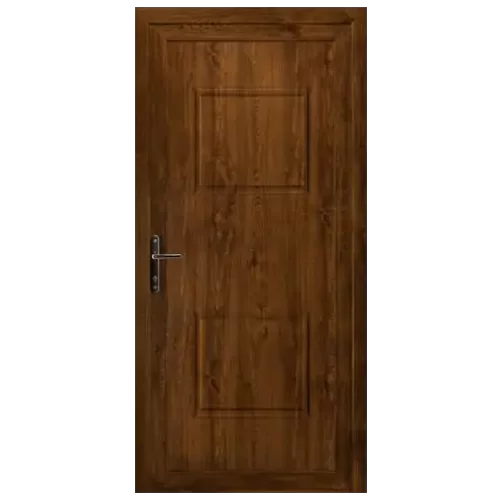 Puerta Doble cuadro Nogal